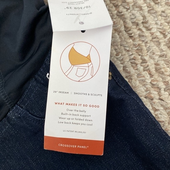 NWT, Isabel Maternity by Ingrid & Isabel Jeggings Size 10/30 R - Picture 8 of 12